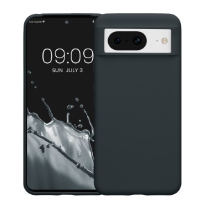 Husa Kwmobile pentru Google Pixel 8, Albastru inchis, Silicon, KWM0000208H018C - Img 2