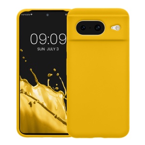 Husa Kwmobile pentru Google Pixel 8, Galben, Silicon, KWM000020JF005C - Img 2