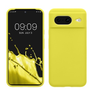 Husa Kwmobile pentru Google Pixel 8, Galben, Silicon, KWM000020JF037C - Img 1