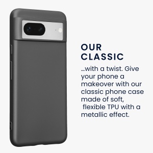 Husa Kwmobile pentru Google Pixel 8, Gri, Silicon, KWM0000208J006C - Img 9