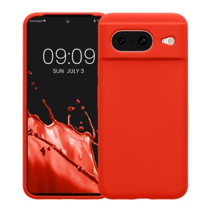 Husa Kwmobile pentru Google Pixel 8, Portocaliu, Silicon, KWM000020JF033C - Img 2