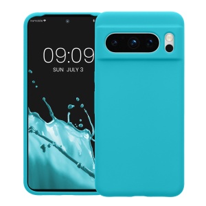 Husa Kwmobile pentru Google Pixel 8 Pro, Albastru deschis, Silicon, KWM0000208G047C - Img 4