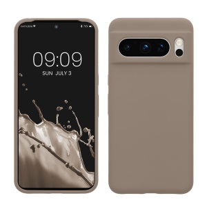 Husa Kwmobile pentru Google Pixel 8 Pro, Bej, Silicon, KWM0000208G025C - Img 1