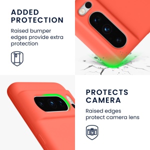 Husa Kwmobile pentru Google Pixel 8 Pro, Roz, Silicon, KWM0000208G033C - Img 8