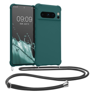 Husa Kwmobile pentru Google Pixel 8 Pro, Verde inchis, Silicon, KWM0000208U005C - Img 2