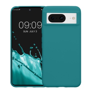 Husa Kwmobile pentru Google Pixel 8, Verde, Silicon, KWM0000208H010C - Img 7