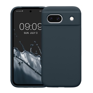 Husa Kwmobile pentru Google Pixel 8a, Verde inchis, Silicon, KWM000020KQ016C - Img 2