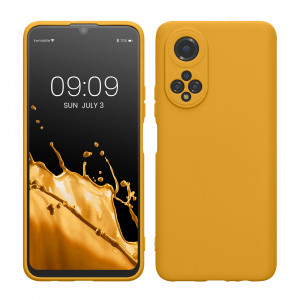 Husa kwmobile pentru Honor X7, Silicon, Portocaliu, 58420.143 - Img 1