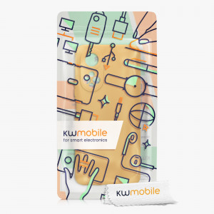 Husa kwmobile pentru Honor X7, Silicon, Portocaliu, 58420.143 - Img 6