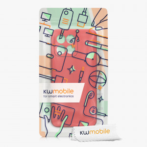 Husa Kwmobile pentru Honor X8 5G/X6/70 Lite, Rosu, Silicon, 59880.36 - Img 8
