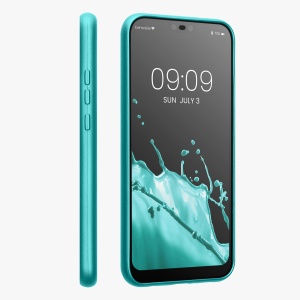 Husa Kwmobile pentru Huawei P20 Lite, Verde deschis, Silicon, KWM000008RU008C - Img 10