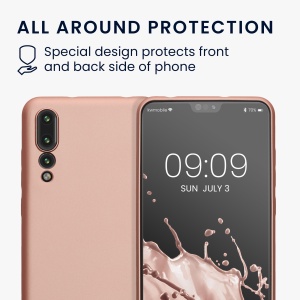 Husa Kwmobile pentru Huawei P20 Pro, Roz, Silicon, KWM0000193G005C - Img 13