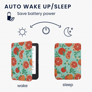 Husa kwmobile pentru Kobo Clara 2E, Piele ecologica, Multicolor, 60056.09 - Img 1