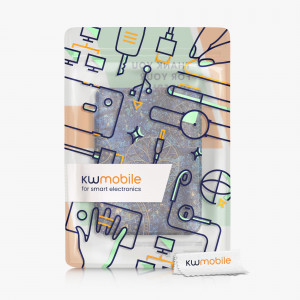 Husa kwmobile pentru Kobo Clara 2E, Piele ecologica, Multicolor, 60056.13 - Img 4