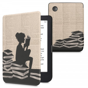 Husa kwmobile pentru Kobo Clara 2E, Piele ecologica, Multicolor, 60056.19 - Img 1