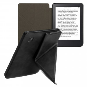Husa kwmobile pentru Kobo Clara 2E, Piele ecologica, Negru, 60051.73 - Img 1