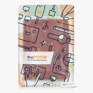 Husa kwmobile pentru Kobo Clara 2E, Piele ecologica, Visiniu, 60055.03 - Img 4