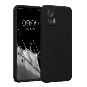Husa Kwmobile pentru Motorola Edge 30 Neo, Negru, Silicon, KWM000018PE009C - Img 1