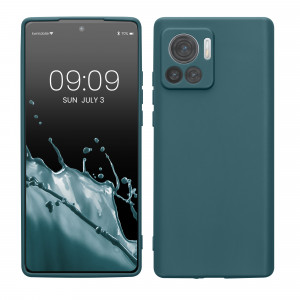 Husa kwmobile pentru Motorola Edge 30 Ultra, Silicon, Albastru, 60068.78 - Img 1