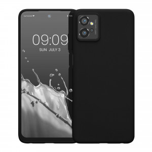 Husa kwmobile pentru Motorola Moto G42, Silicon, Negru, 59628.47 - Img 2