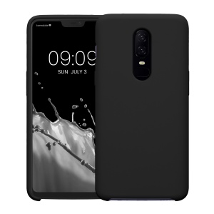 Husa Kwmobile pentru OnePlus 6, Negru, Silicon, KWM0000099A030C - Img 2