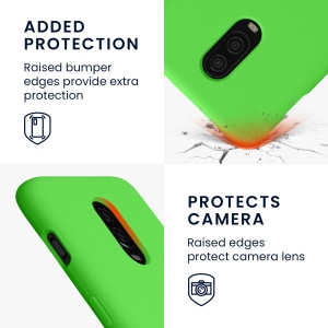 Husa Kwmobile pentru OnePlus 6T, Verde, Silicon, KWM000009BL034C - Img 3