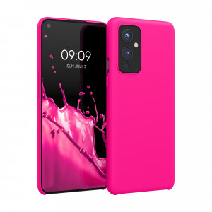 Husa Kwmobile pentru OnePlus 9, Silicon, Roz, 56040.77 - Img 1