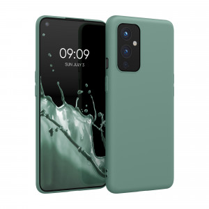 Husa Kwmobile pentru OnePlus 9, Silicon, Verde, 55726.166 - Img 1