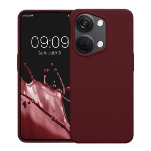 Husa Kwmobile pentru OnePlus Nord 3 5G, Rosu inchis, Silicon, 61766.190 - Img 2