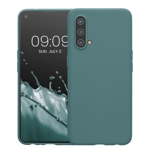 Husa Kwmobile pentru OnePlus Nord CE 5G, Verde deschis, Silicon, KWM000013HO014C - Img 2