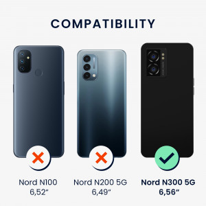 Husa kwmobile pentru OnePlus Nord N300, Silicon, Verde, 60424.200 - Img 5