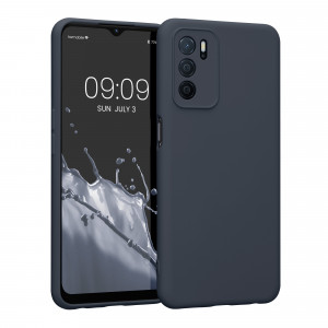 Husa Kwmobile pentru OPPO A16/A16s, Silicon, Negru, 57572.47 - Img 1
