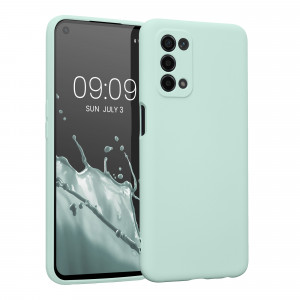 Husa Kwmobile pentru OPPO A74 5G/A54 5G, Silicon, Verde, 57571.200 - Img 1