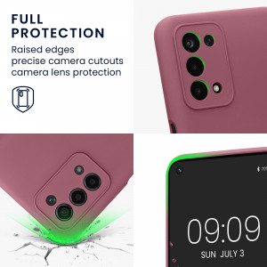 Husa Kwmobile pentru OPPO A74 5G/A54 5G, Silicon, Violet, 57571.167 - Img 4