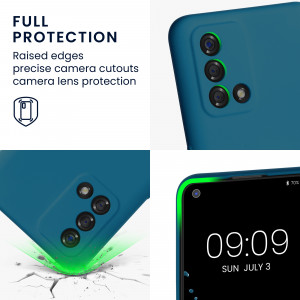 Husa Kwmobile pentru OPPO A74, Albastru, Silicon, 58907.224 - Img 4