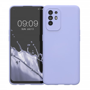 Husa Kwmobile pentru OPPO A94 5G, Silicon, Albastru, 58332.139 - Img 2
