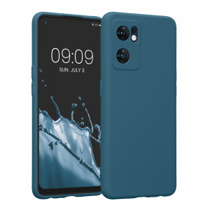 Husa Kwmobile pentru OPPO Find X5 Lite, Silicon, Verde, 57633.57 - Img 1