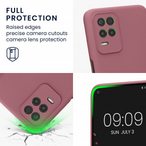 Husa Kwmobile pentru Realme 8 5G/Narzo 30 (2021), Silicon, Violet, 57574.167 - Img 4