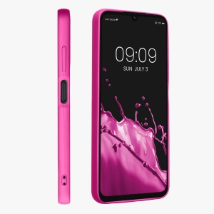Husa Kwmobile pentru Samsung Galaxy A05s, Roz, Silicon, KWM000021NA007C - Img 4