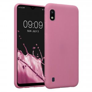 Husa Kwmobile pentru Samsung Galaxy A10, Silicon, Violet, 49814.167 - Img 1