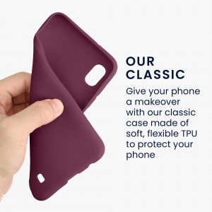 Husa Kwmobile pentru Samsung Galaxy A10, Silicon, Violet, 49814.187 - Img 4