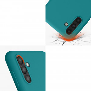 Husa Kwmobile pentru Samsung Galaxy A13 5G, Silicon, Verde, 58919.57 - Img 8