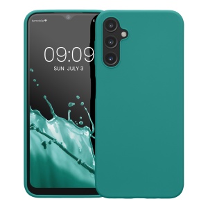 Husa Kwmobile pentru Samsung Galaxy A14 5G, Albastru, Silicon, 61462.57 - Img 2