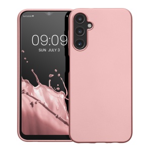 Husa Kwmobile pentru Samsung Galaxy A14 5G, Roz, Silicon, 61163.31 - Img 2
