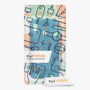 Husa Kwmobile pentru Samsung Galaxy A20e, Albastru, Silicon, KWM0000102J028C - Img 7