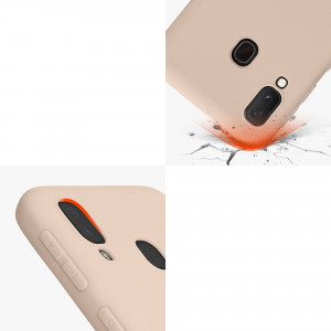 Husa kwmobile pentru Samsung Galaxy A20e, Silicon, Roz, 48738.225 - Img 7