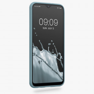 Husa Kwmobile pentru Samsung Galaxy A20e, Silicon, Verde, 48738.207 - Img 3