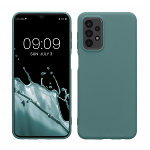 Husa Kwmobile pentru Samsung Galaxy A23/Galaxy A23 5G, Albastru, Silicon, 57804.207 - Img 1