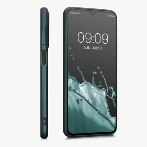 Husa Kwmobile pentru Samsung Galaxy A23, Silicon, Verde, 57955.14 - Img 5