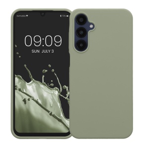 Husa Kwmobile pentru Samsung Galaxy A25, Verde deschis, Silicon, KWM000021MV013C - Img 2